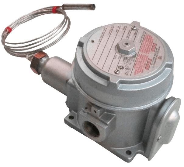 United Electric Temperature Switch, 120 Series Type E122 Models 2BS to 8BS